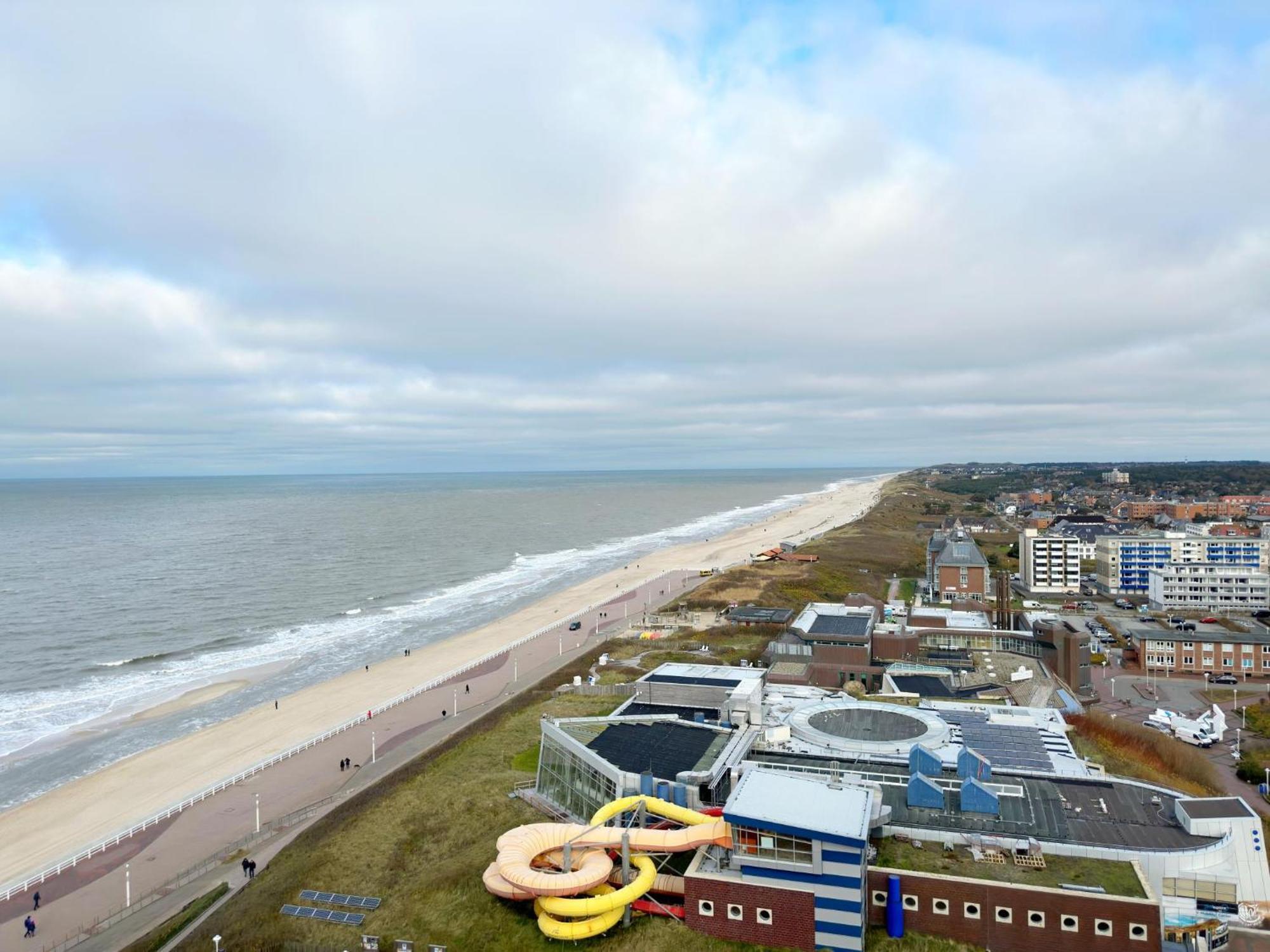 Haus Metropol App 327 Mit Meerblick Und Cityblick 3 Balkone Westerland Dış mekan fotoğraf