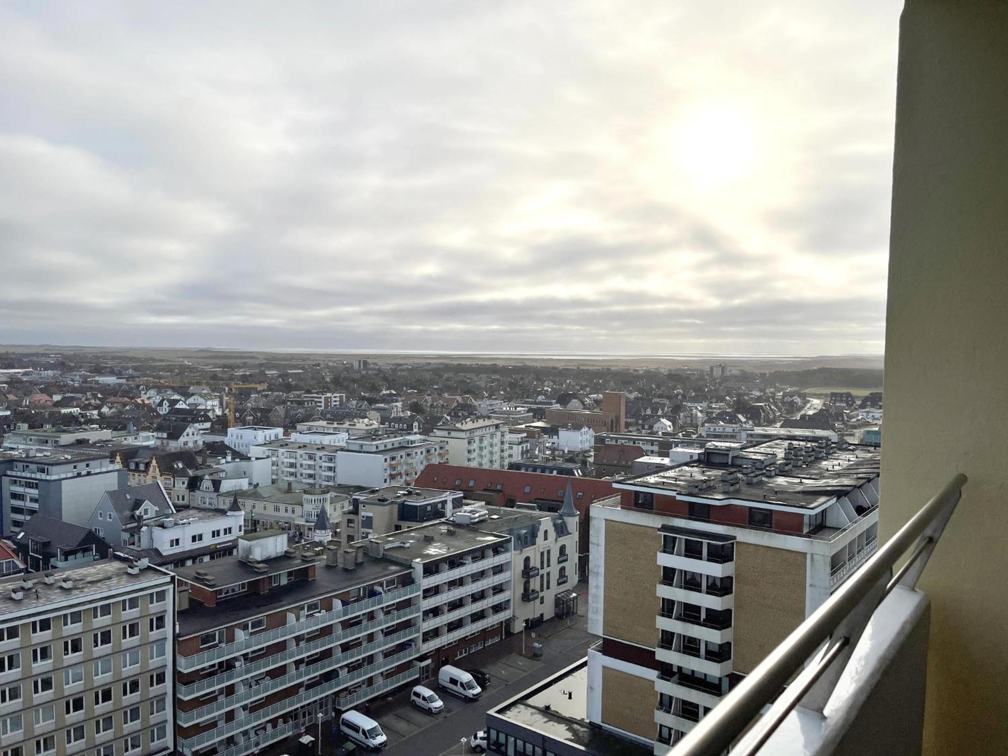 Haus Metropol App 327 Mit Meerblick Und Cityblick 3 Balkone Westerland Dış mekan fotoğraf