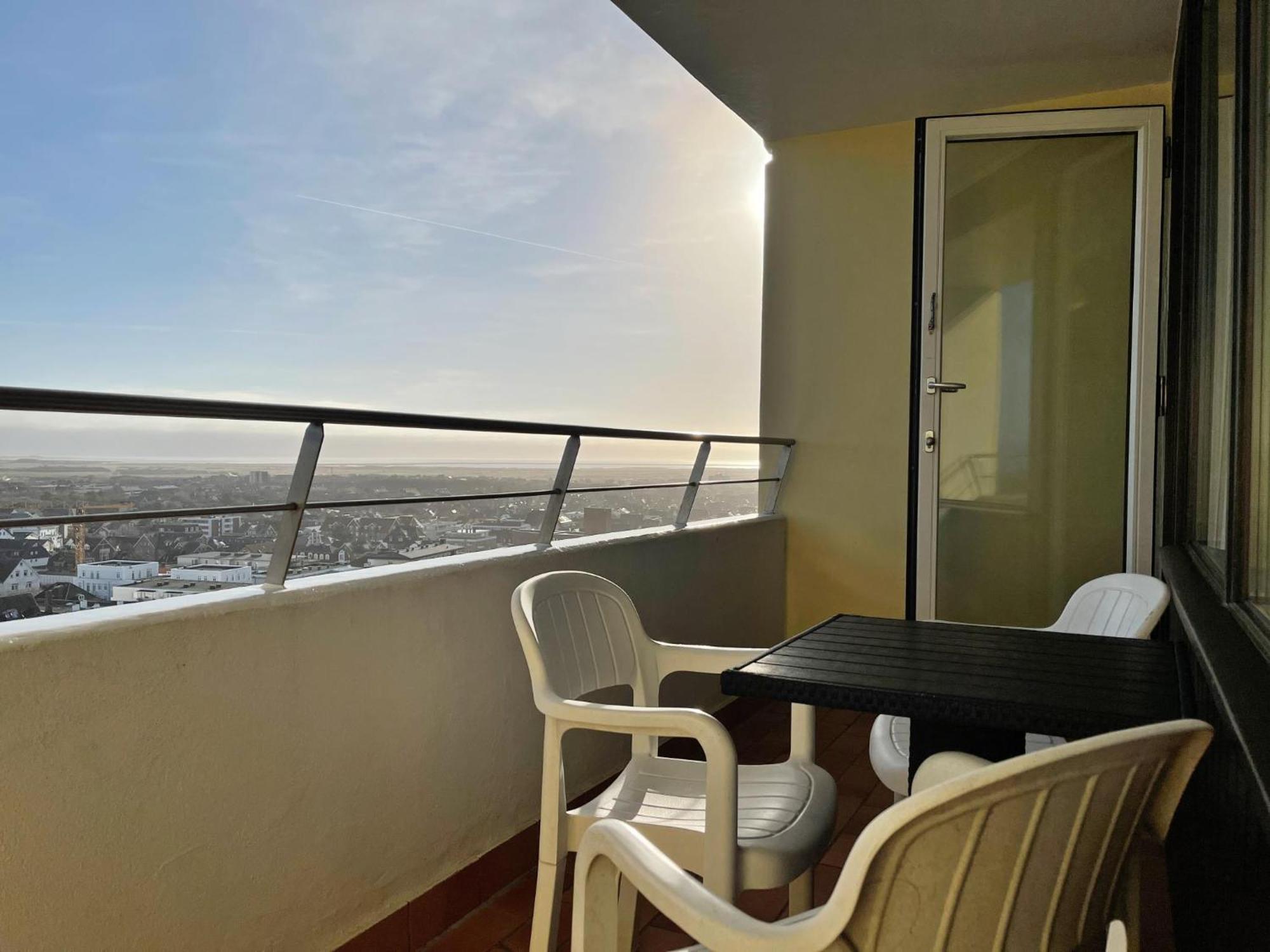 Haus Metropol App 327 Mit Meerblick Und Cityblick 3 Balkone Westerland Dış mekan fotoğraf
